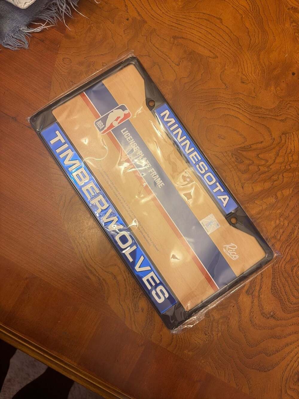 Minnesota Timberwolves NBA Rico Industries License Plate Frame